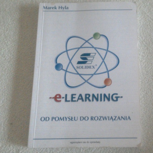 Zdjęcie oferty: E-LEARNING- OD POMYSŁU DO ROZWIĄZANIA-HYLA