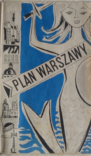 Zdjęcie oferty: 1965 rok mapa Warszawa