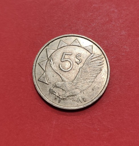 Zdjęcie oferty: Moneta 5 dolarów 1993, Namibia