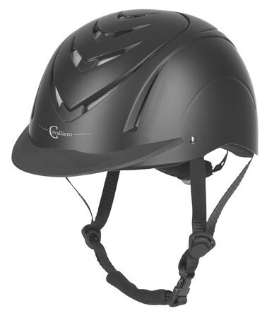 Zdjęcie oferty: Kask jeździecki COVALLIERO Nerron regulowany czarny 55-59
