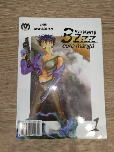 Zdjęcie oferty: Ryo Kenji BZZZ 1 euro manga 1/98