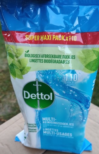 Zdjęcie oferty: Dettol Hygienic Wipes chusteczki czyszczące 110szt