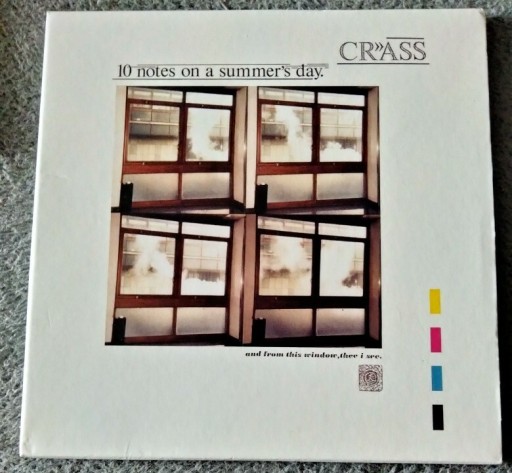 Zdjęcie oferty: Crass 10 notes in a summers.. cd