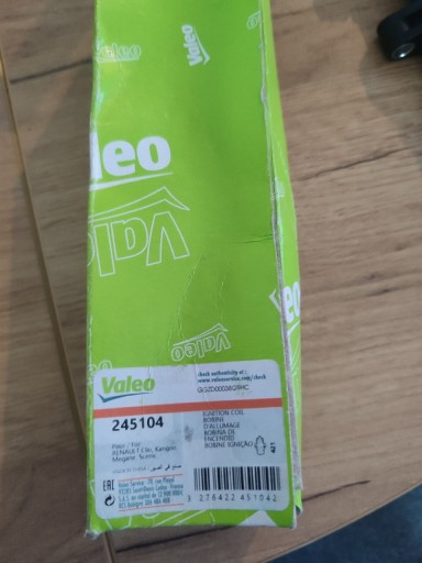 Zdjęcie oferty: Cewka zapłonowa Valeo 245104