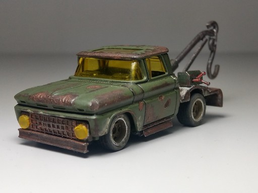 Zdjęcie oferty: Chevy 62' Holownik 1:64 Hot wheels #mfmodeler