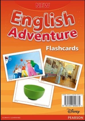 Zdjęcie oferty: NEW ENGLISH ADVENTURES 3 karty obrazkoweFLASHCARDS