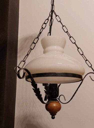 Zdjęcie oferty: Lampa sufitowa wisząca z jednym kloszem