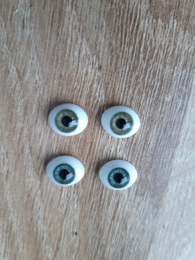 Zdjęcie oferty: DOLLMORE oczy dla BJD 12mm SZKLANE 2x zielone NOWE