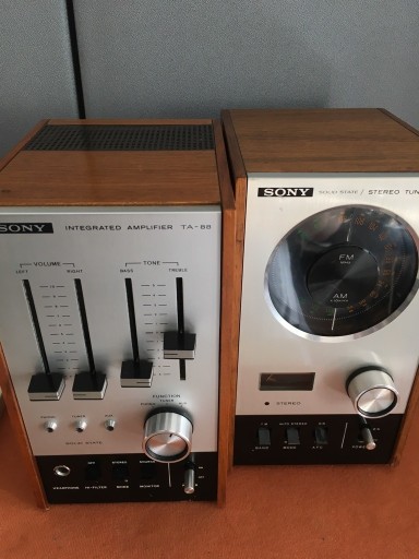 Zdjęcie oferty: Wieża  SONY Tuner TA-88 i Amplifier ST-88 Audiofil