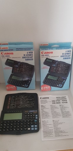 Zdjęcie oferty: 2xNowy organizer Canon DM-4800. 