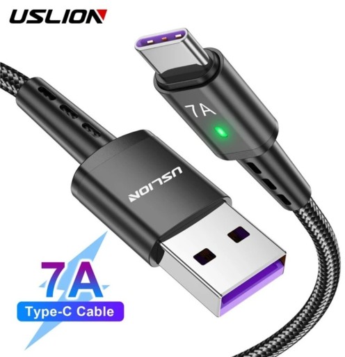 Zdjęcie oferty: Kabel USB TYP-C USLION 