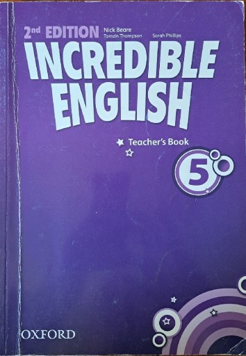 Zdjęcie oferty: incredible english 5 Teacher's Book