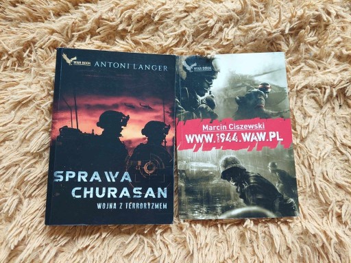 Zdjęcie oferty: 2x War Book Sprawa Churasan WWW.1944.COM.PL