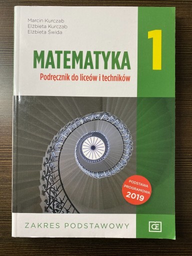 Zdjęcie oferty: Matematyka 1 - Zakres Podstawowy