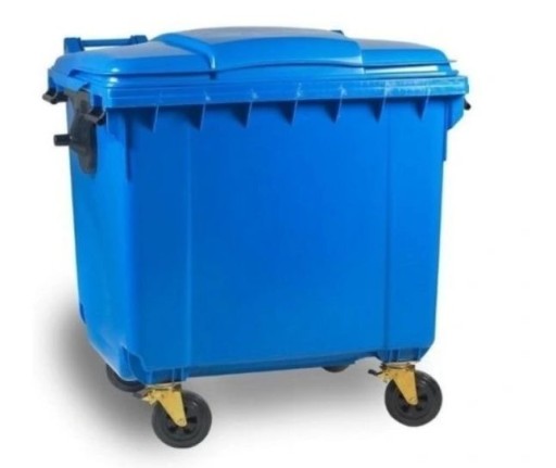 Zdjęcie oferty: Stan BDB Kontener papier 1100L kosz śmieci odpady