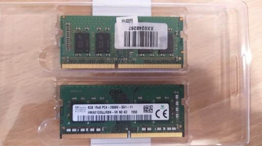 Zdjęcie oferty: PAMIĘĆ SK HYNIX 8GB DDR4 2666MHZ HMA81GS6CJR8N-VK 