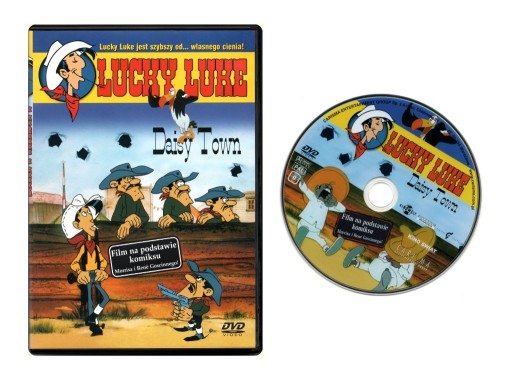 Zdjęcie oferty: Lucky Luke Daisy Town DVD - film animowany