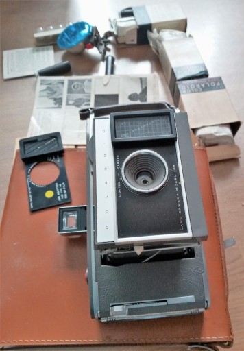 Zdjęcie oferty: Stary Aparat Polaroid J66 akcesoria
