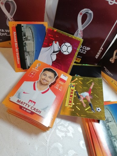 Zdjęcie oferty: Naklejki Panini world cup 2022 