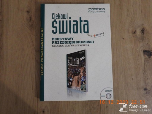 Zdjęcie oferty: Podst. przedsiębiorczości.Książka dla nauczyciela.