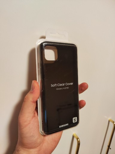 Zdjęcie oferty: Samsung A22 5G Soft Clear Cover - etui czarne