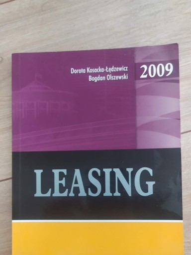 Zdjęcie oferty: Leasing Dorota kosacka-Łędzewicz, Bogdan Olszewski