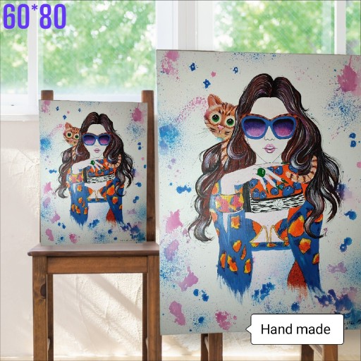 Zdjęcie oferty: Obrazy na płótnie ręcznie malowane 