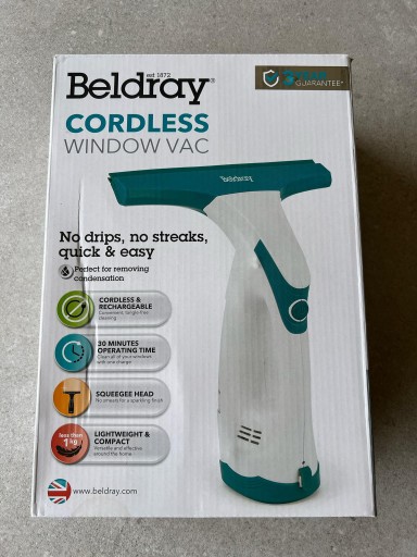 Zdjęcie oferty: Bezprzewodowy odkurzacz / myjka do mycia okien | Beldray