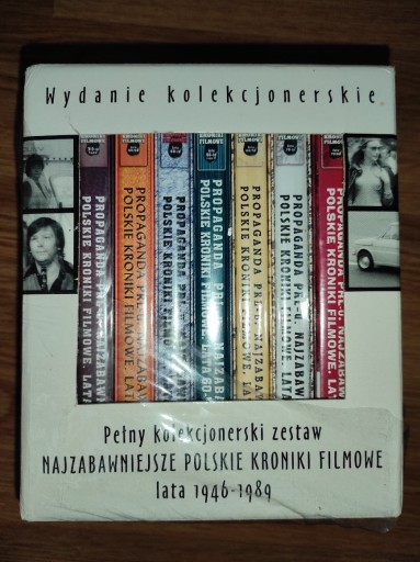 Zdjęcie oferty: Najzabawniejsze POLSKIE KRONIKI FILMOWE 1946-1989