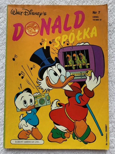 Zdjęcie oferty: Kaczor Donald Komiks Donald i Spółka numer 7