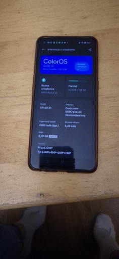 Zdjęcie oferty: Oppo reno 5g cph2145