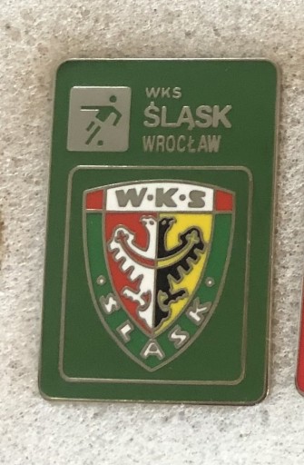 Zdjęcie oferty: Slask Wrocław „ liga PRL„ odznaka na pin