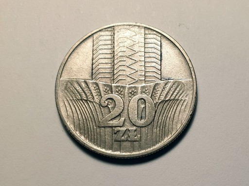 Zdjęcie oferty: Polska - Moneta 20 zł 1976 [Wieżowiec] [Kłosy]