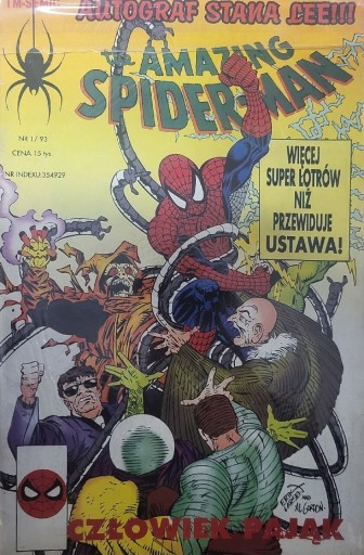 Zdjęcie oferty: The Amazing Spider-Man 1/93 Kolekcjonerski 