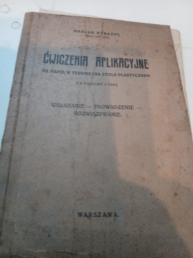 Zdjęcie oferty: ĆWICZENIA APLIKACYJNE  MARJAN STRAŻYC 1927