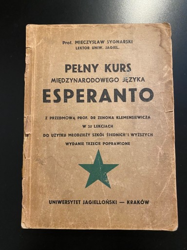Zdjęcie oferty: Pełny kurs międzynarodowego języka esperanto