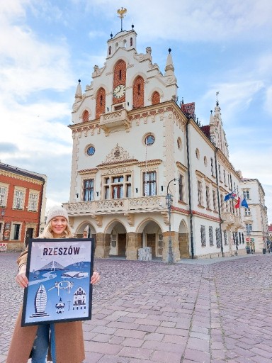 Zdjęcie oferty: Plakat "Rzeszów" 40cm x 50cm