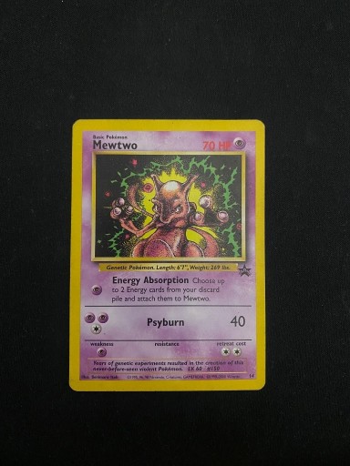 Zdjęcie oferty: Karta Pokemon Black Star Promo 14 Mewtwo VHS