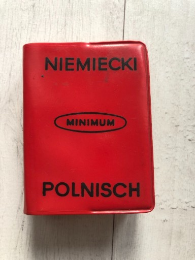 Zdjęcie oferty: Mini słownik polsko-niemiecki i niemiecko - polski