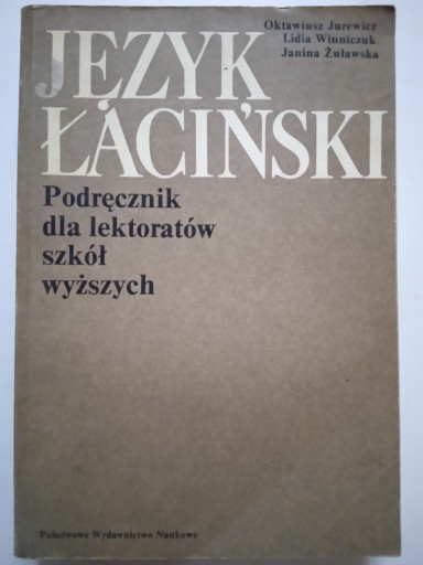 Zdjęcie oferty: JĘZYK ŁACIŃSKI