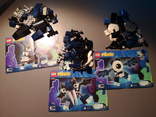 Zdjęcie oferty: LEGO Mixels 41533 + 41534 + 41535