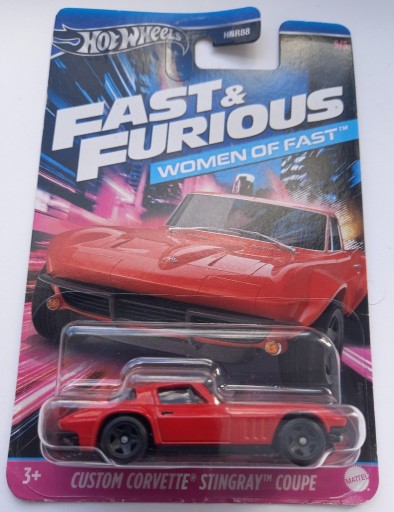 Zdjęcie oferty: Hot wheels Fast@furious Custom Corvette Stingray 