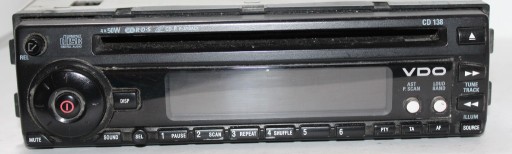 Zdjęcie oferty: RADIO VDO CD 138 4X50 WAT RDS    z  audi a3 a4