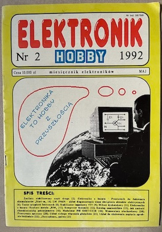 Zdjęcie oferty: Elektronika hobby nr 2 1992