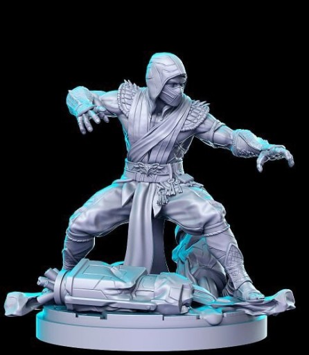 Zdjęcie oferty: Figurka na RPG/ gry bitewne - Mortal Kombat - Reptile