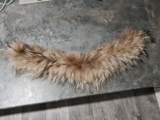 Zdjęcie oferty: Jenot naturalny 49cm dopinka do kaptura obszycie 