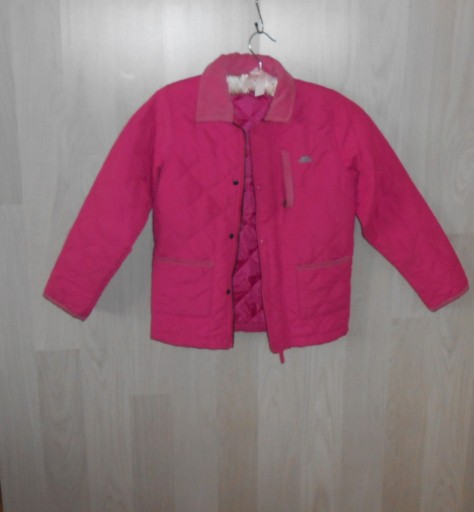 Zdjęcie oferty: Trespass różowa pikowana  kurtka wiosenna 7/8l