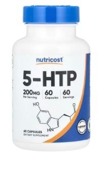 Zdjęcie oferty: Nutricost 5-HTP 200mg - 5-Hydroksytryptofan szybko