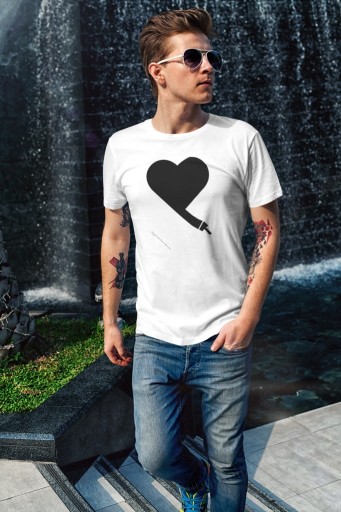 Zdjęcie oferty: Męska koszulka z serii „Paint it black"  - męska 