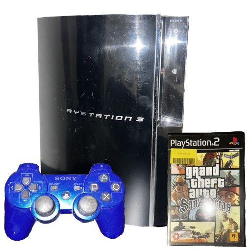 Zdjęcie oferty: PS3 Classic FAT 60 GB CECHC03 Kompatybilna PS2 GTA